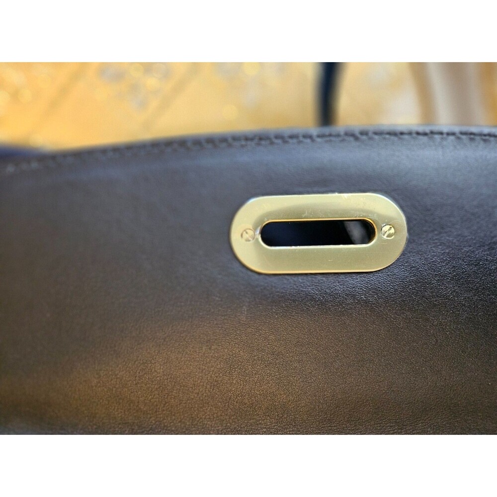Ralph Lauren Tiffin 33 Velvet Top-Handle Bag, Prussian Blue, NWT - Picture 6 of 16